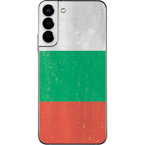 Bulgarian Flag Distressed Galaxy S22 Plus Skin